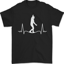A Tightrope Walker Walking Funambulism Mens T-Shirt 100% Cotton Black