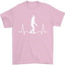 A Tightrope Walker Walking Funambulism Mens T-Shirt 100% Cotton Light Pink