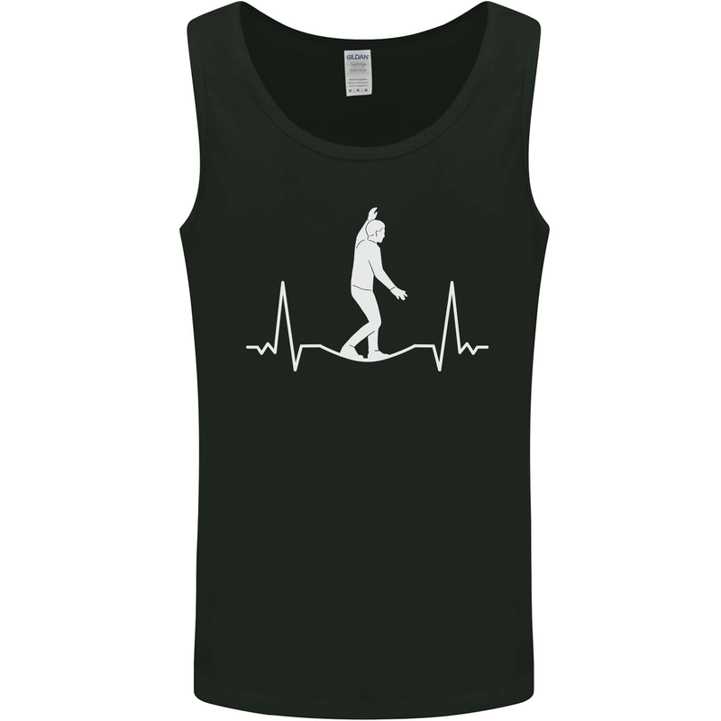 A Tightrope Walker Walking Funambulism Mens Vest Tank Top Black