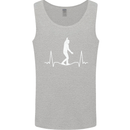 A Tightrope Walker Walking Funambulism Mens Vest Tank Top Sports Grey