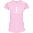 A Tightrope Walker Walking Funambulism Womens Petite Cut T-Shirt Light Pink