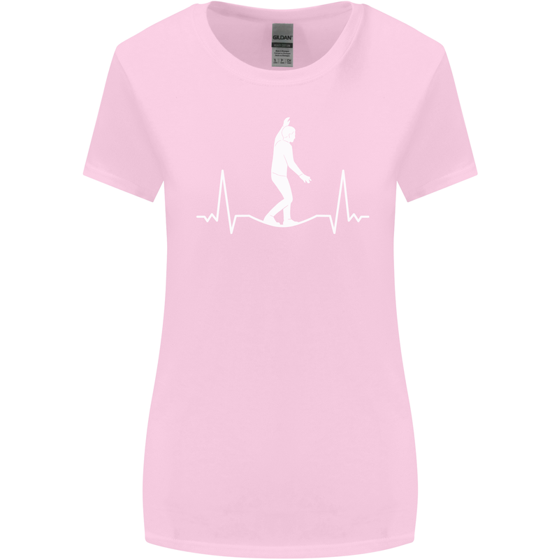 A Tightrope Walker Walking Funambulism Womens Wider Cut T-Shirt Light Pink