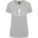A Tightrope Walker Walking Funambulism Womens Wider Cut T-Shirt Sports Grey