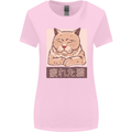 A Tired Cat Womens Wider Cut T-Shirt Light Pink