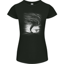 A Tornado Storm Chaser Extreme Weather Womens Petite Cut T-Shirt Black