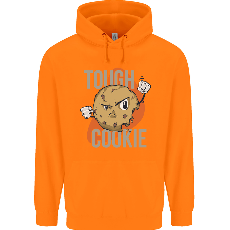 A Tough Cookie Funny MMA Mixed Martial Arts Childrens Kids Hoodie Orange