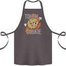 A Tough Cookie Funny MMA Mixed Martial Arts Cotton Apron 100% Organic Dark Grey