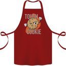 A Tough Cookie Funny MMA Mixed Martial Arts Cotton Apron 100% Organic Maroon