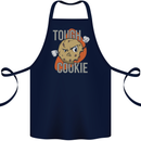 A Tough Cookie Funny MMA Mixed Martial Arts Cotton Apron 100% Organic Navy Blue