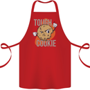 A Tough Cookie Funny MMA Mixed Martial Arts Cotton Apron 100% Organic Red