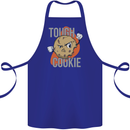 A Tough Cookie Funny MMA Mixed Martial Arts Cotton Apron 100% Organic Royal Blue