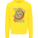 A Tough Cookie Funny MMA Mixed Martial Arts Kids Sweatshirt Jumper Yellow