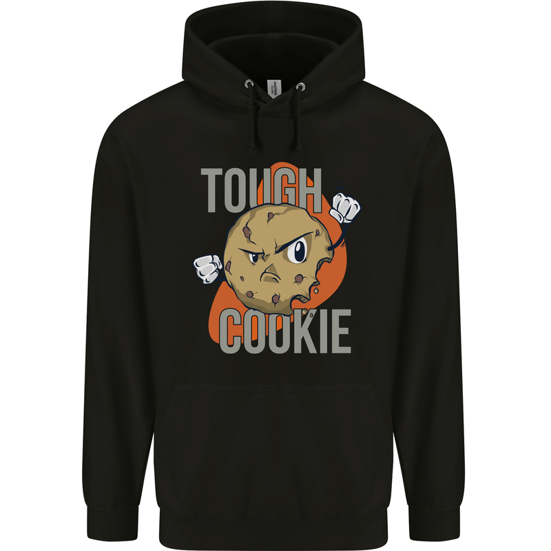 A Tough Cookie Funny MMA Mixed Martial Arts Mens 80% Cotton Hoodie Black