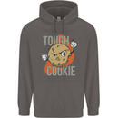 A Tough Cookie Funny MMA Mixed Martial Arts Mens 80% Cotton Hoodie Charcoal