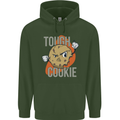 A Tough Cookie Funny MMA Mixed Martial Arts Mens 80% Cotton Hoodie Forest Green