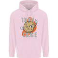 A Tough Cookie Funny MMA Mixed Martial Arts Mens 80% Cotton Hoodie Light Pink