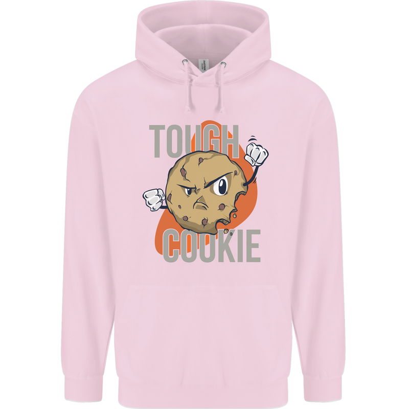 A Tough Cookie Funny MMA Mixed Martial Arts Mens 80% Cotton Hoodie Light Pink
