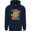 A Tough Cookie Funny MMA Mixed Martial Arts Mens 80% Cotton Hoodie Navy Blue