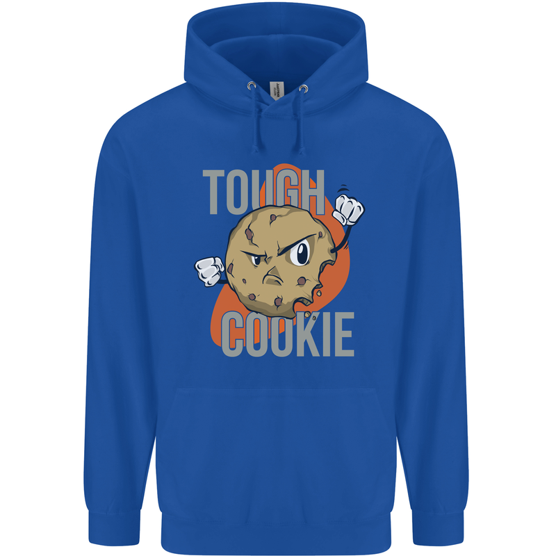 A Tough Cookie Funny MMA Mixed Martial Arts Mens 80% Cotton Hoodie Royal Blue