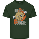 A Tough Cookie Funny MMA Mixed Martial Arts Mens Cotton T-Shirt Tee Top Forest Green