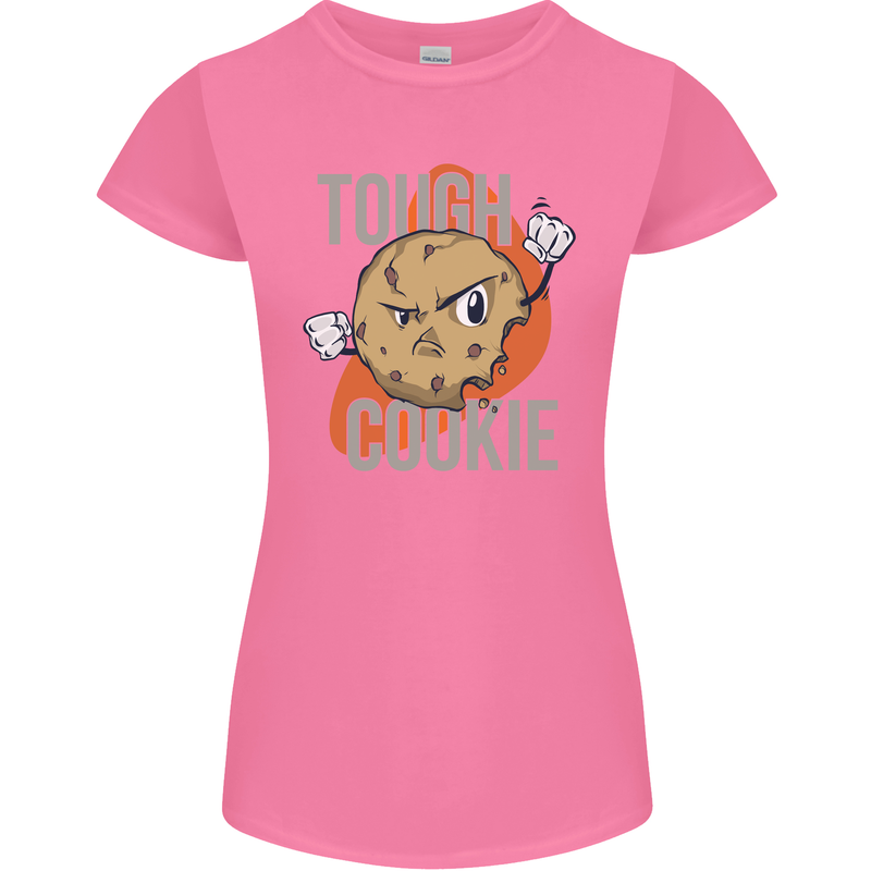 A Tough Cookie Funny MMA Mixed Martial Arts Womens Petite Cut T-Shirt Azalea