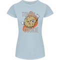 A Tough Cookie Funny MMA Mixed Martial Arts Womens Petite Cut T-Shirt Light Blue