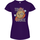 A Tough Cookie Funny MMA Mixed Martial Arts Womens Petite Cut T-Shirt Purple