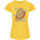 A Tough Cookie Funny MMA Mixed Martial Arts Womens Petite Cut T-Shirt Yellow