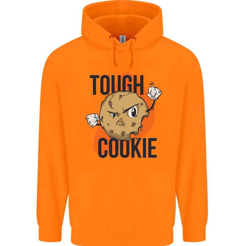 A Tough Cookie MMA Mixed Martial Arts Funny Childrens Kids Hoodie Orange