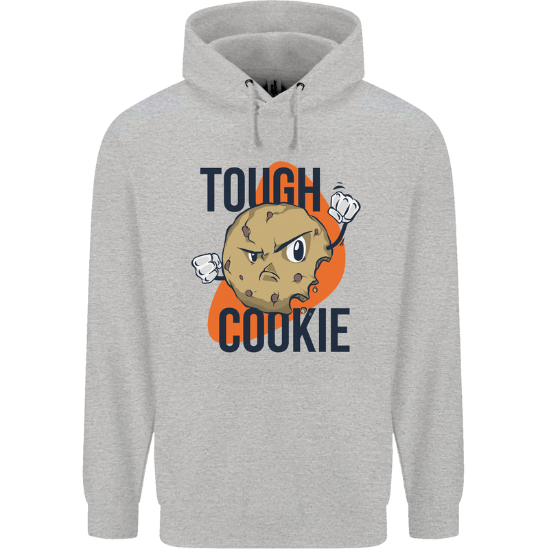 A Tough Cookie MMA Mixed Martial Arts Funny Childrens Kids Hoodie Sports Grey