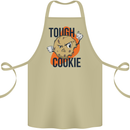 A Tough Cookie MMA Mixed Martial Arts Funny Cotton Apron 100% Organic Khaki