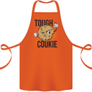 A Tough Cookie MMA Mixed Martial Arts Funny Cotton Apron 100% Organic Orange