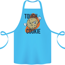 A Tough Cookie MMA Mixed Martial Arts Funny Cotton Apron 100% Organic Turquoise