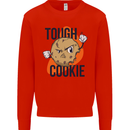 A Tough Cookie MMA Mixed Martial Arts Funny Kids Sweatshirt Jumper Bright Red