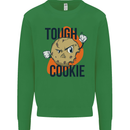A Tough Cookie MMA Mixed Martial Arts Funny Kids Sweatshirt Jumper Irish Green