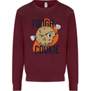 A Tough Cookie MMA Mixed Martial Arts Funny Kids Sweatshirt Jumper Maroon
