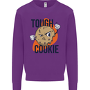 A Tough Cookie MMA Mixed Martial Arts Funny Kids Sweatshirt Jumper Purple