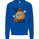 A Tough Cookie MMA Mixed Martial Arts Funny Kids Sweatshirt Jumper Royal Blue