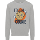 A Tough Cookie MMA Mixed Martial Arts Funny Kids Sweatshirt Jumper Sports Grey