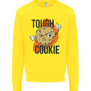A Tough Cookie MMA Mixed Martial Arts Funny Kids Sweatshirt Jumper Yellow