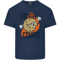A Tough Cookie MMA Mixed Martial Arts Funny Kids T-Shirt Childrens Navy Blue