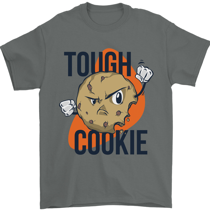 A Tough Cookie MMA Mixed Martial Arts Funny Mens T-Shirt 100% Cotton Charcoal