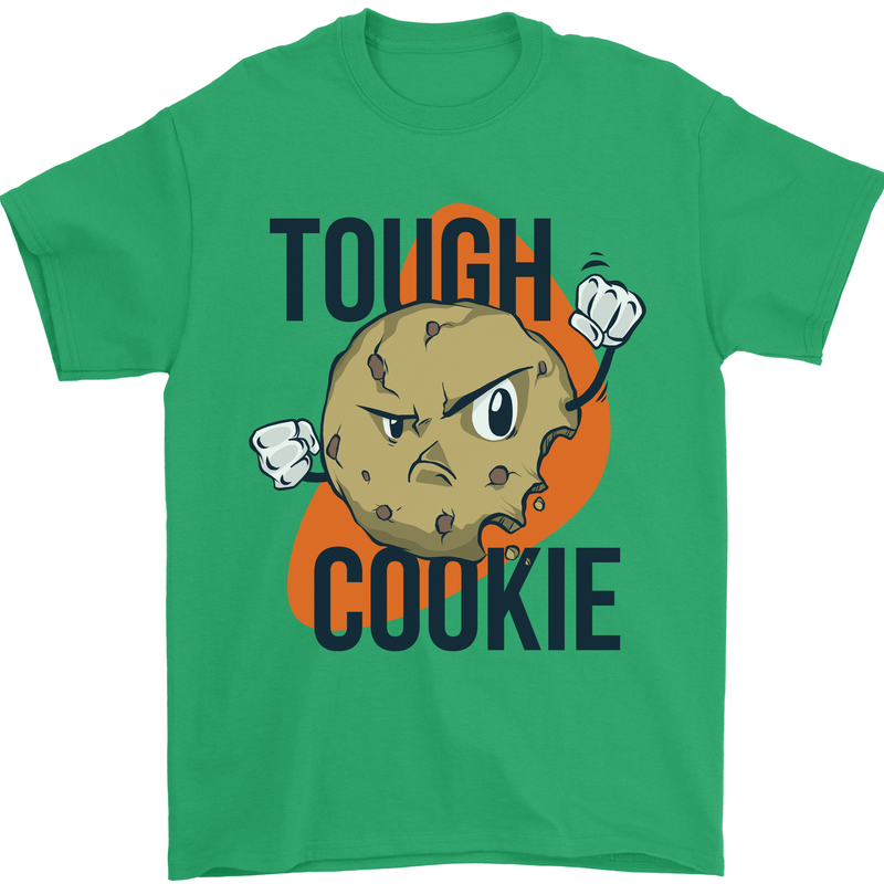 A Tough Cookie MMA Mixed Martial Arts Funny Mens T-Shirt 100% Cotton Irish Green