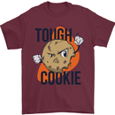 A Tough Cookie MMA Mixed Martial Arts Funny Mens T-Shirt 100% Cotton Maroon