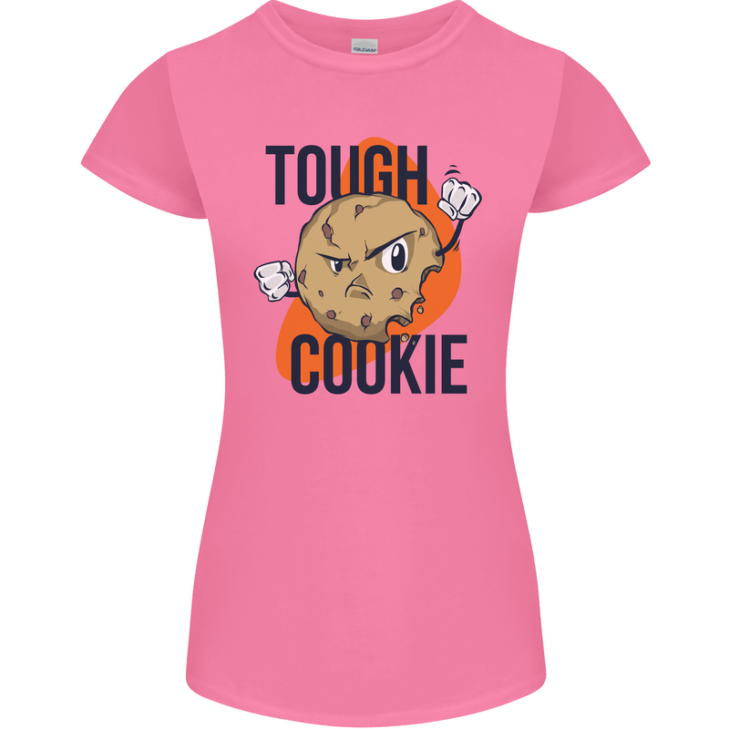 A Tough Cookie MMA Mixed Martial Arts Funny Womens Petite Cut T-Shirt Azalea