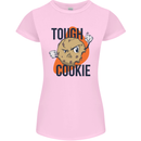 A Tough Cookie MMA Mixed Martial Arts Funny Womens Petite Cut T-Shirt Light Pink