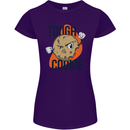 A Tough Cookie MMA Mixed Martial Arts Funny Womens Petite Cut T-Shirt Purple