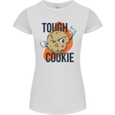 A Tough Cookie MMA Mixed Martial Arts Funny Womens Petite Cut T-Shirt White
