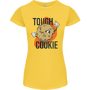 A Tough Cookie MMA Mixed Martial Arts Funny Womens Petite Cut T-Shirt Yellow