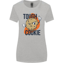 A Tough Cookie MMA Mixed Martial Arts Funny Womens Wider Cut T-Shirt Sports Grey
